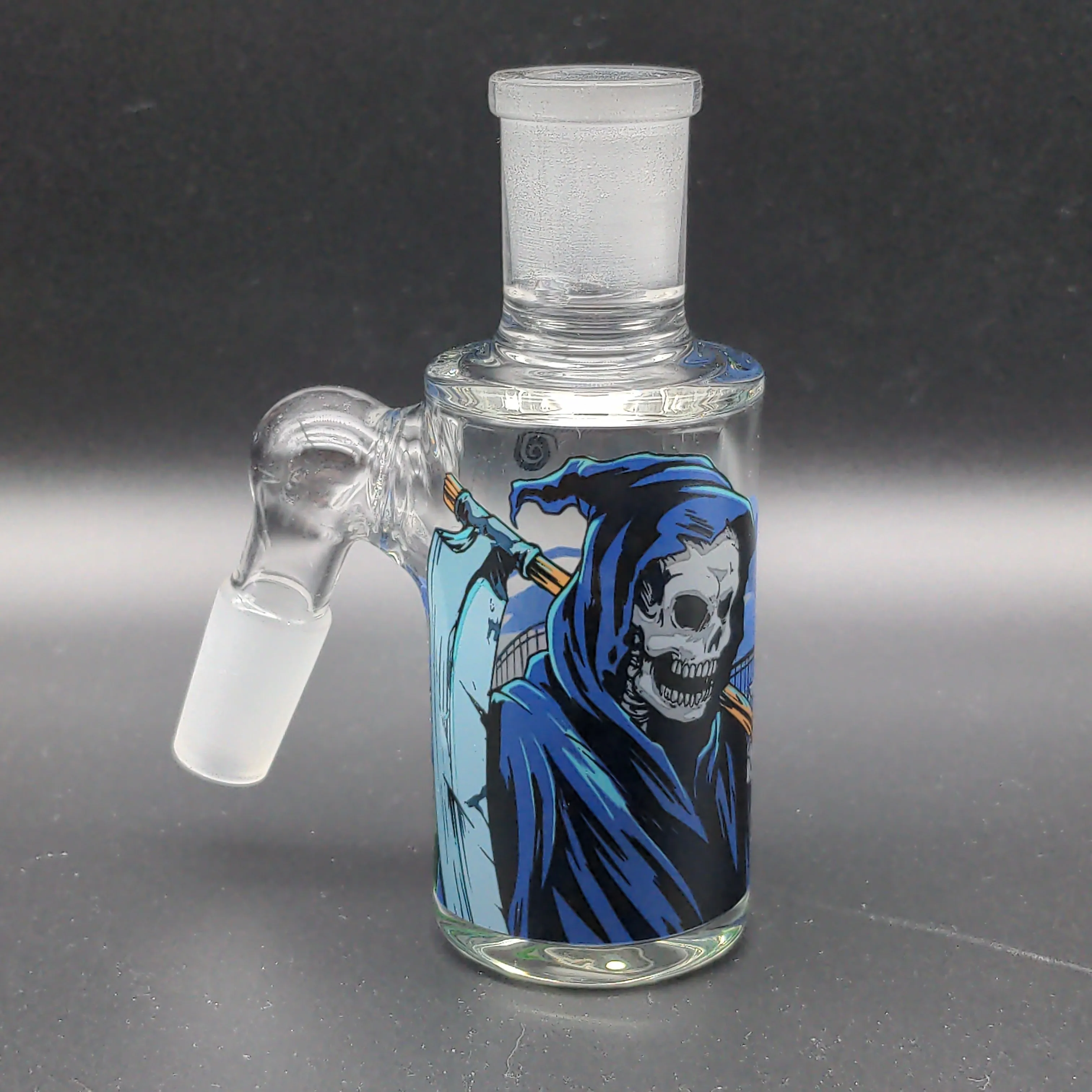 Wormhole Glass Reaper Ash Catcher 14mm 45 Degrees