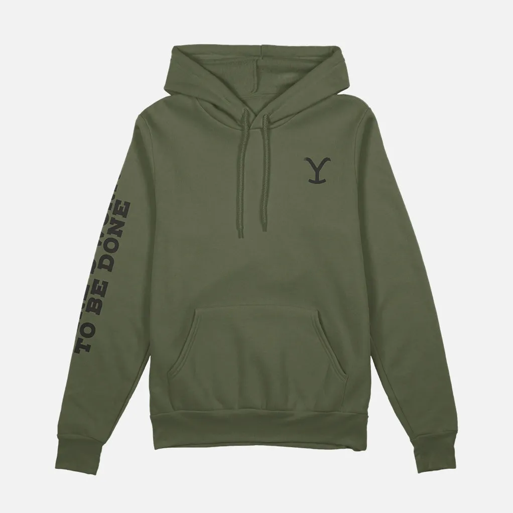 YELLOWSTONE ROPER PULLOVER HOODIE