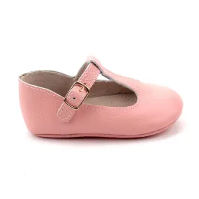 z Baby Toddler Shoes  Paris T-Bar Ballerina Pink