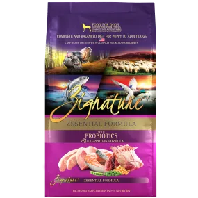 Zignature Zssential Formula Dry Dog Food, 12.5lb