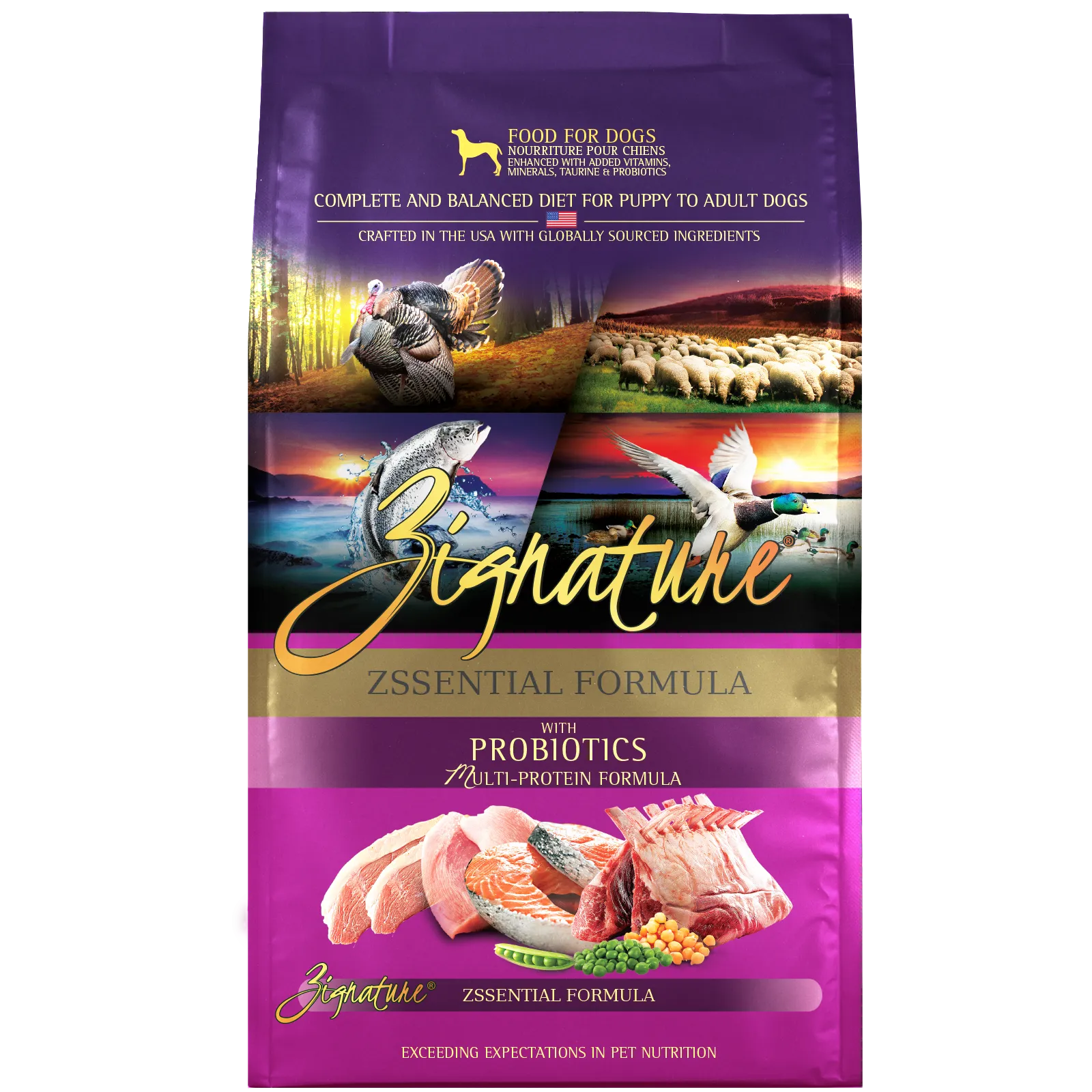 Zignature Zssential Formula Dry Dog Food, 12.5lb